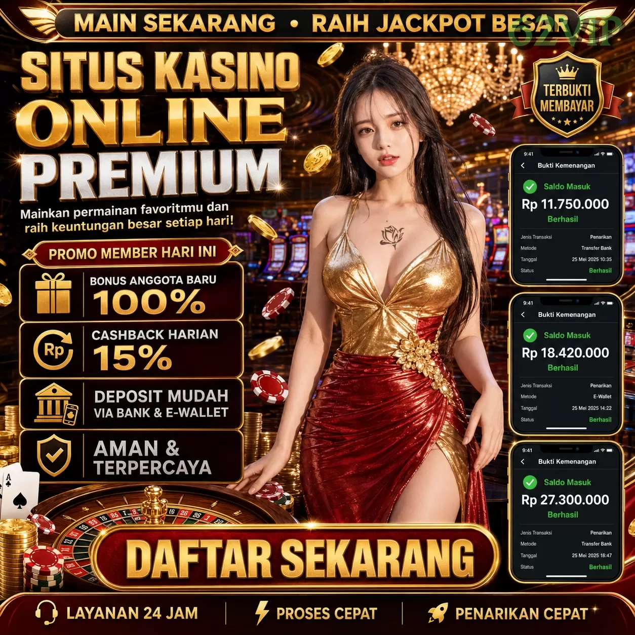 Main 62vipyaboss88q Menang Jackpot Besar